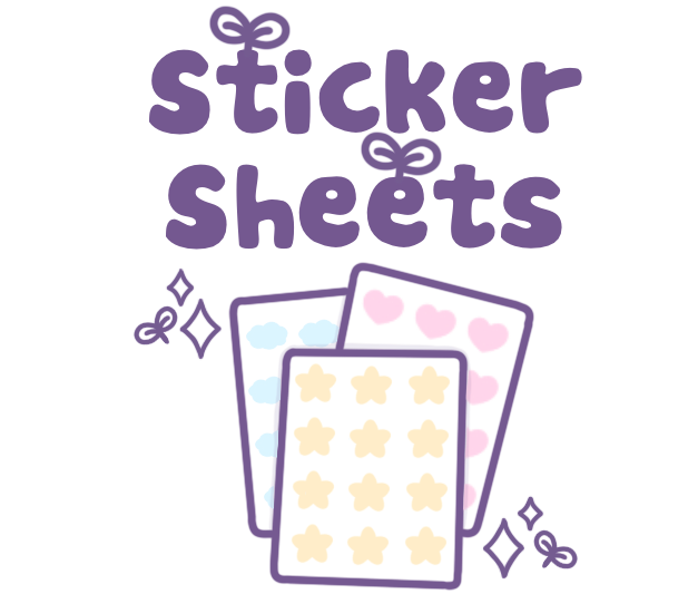 sticker sheets