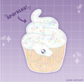 Funfetti Snake Sticker