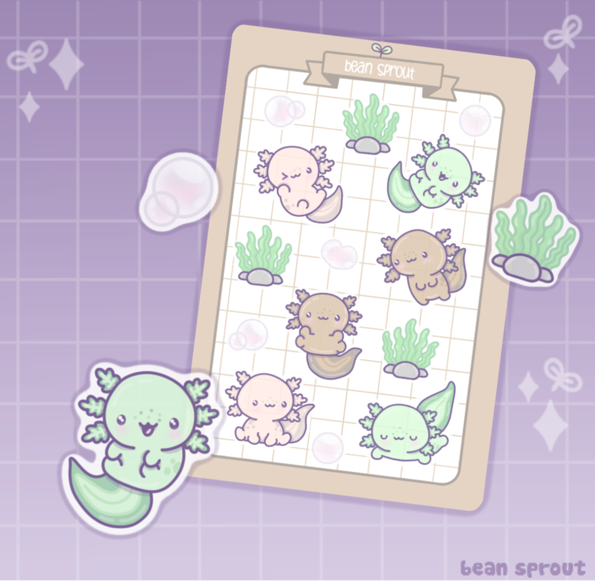 Lotsa 'Lotls Sticker Sheet