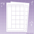 Planner Sheets