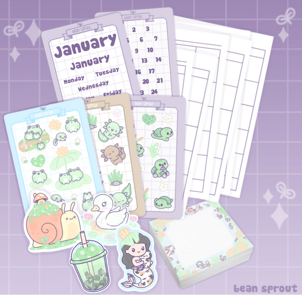 Little Pond Friends Planner Set