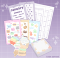 Edible Friends Planner Set