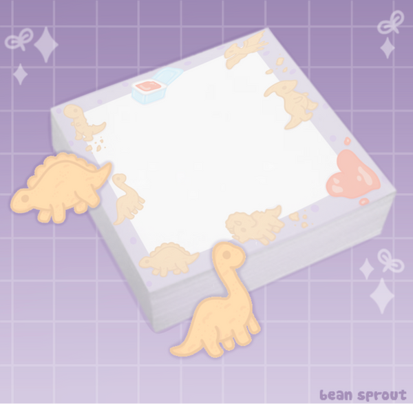 Dino Nuggies Notepad