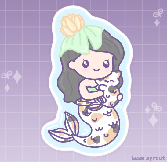 Pond Princess Sticker
