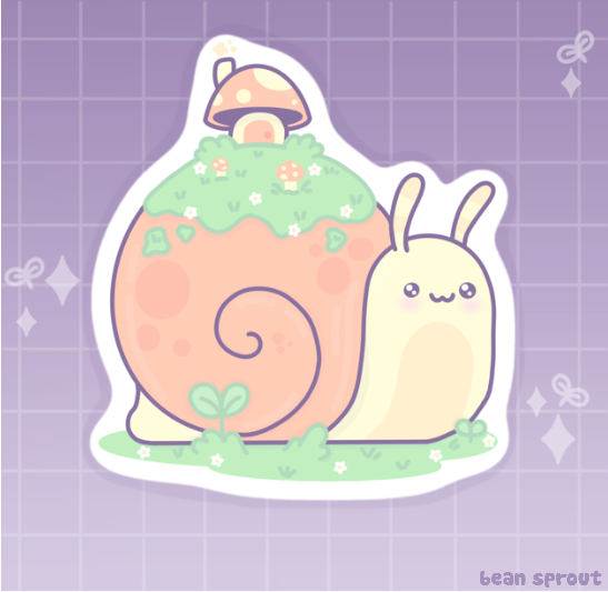 Mossy Duplex Sticker