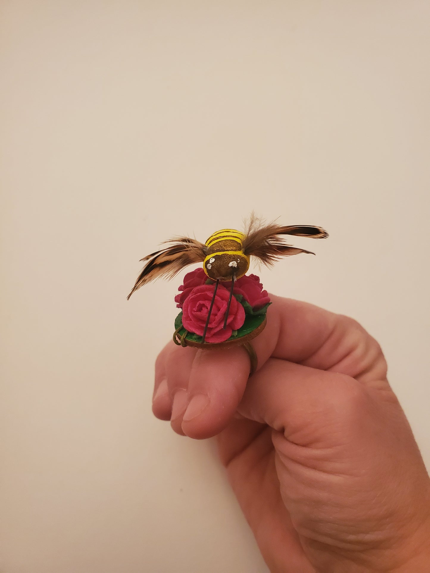 Floral Bee Ring