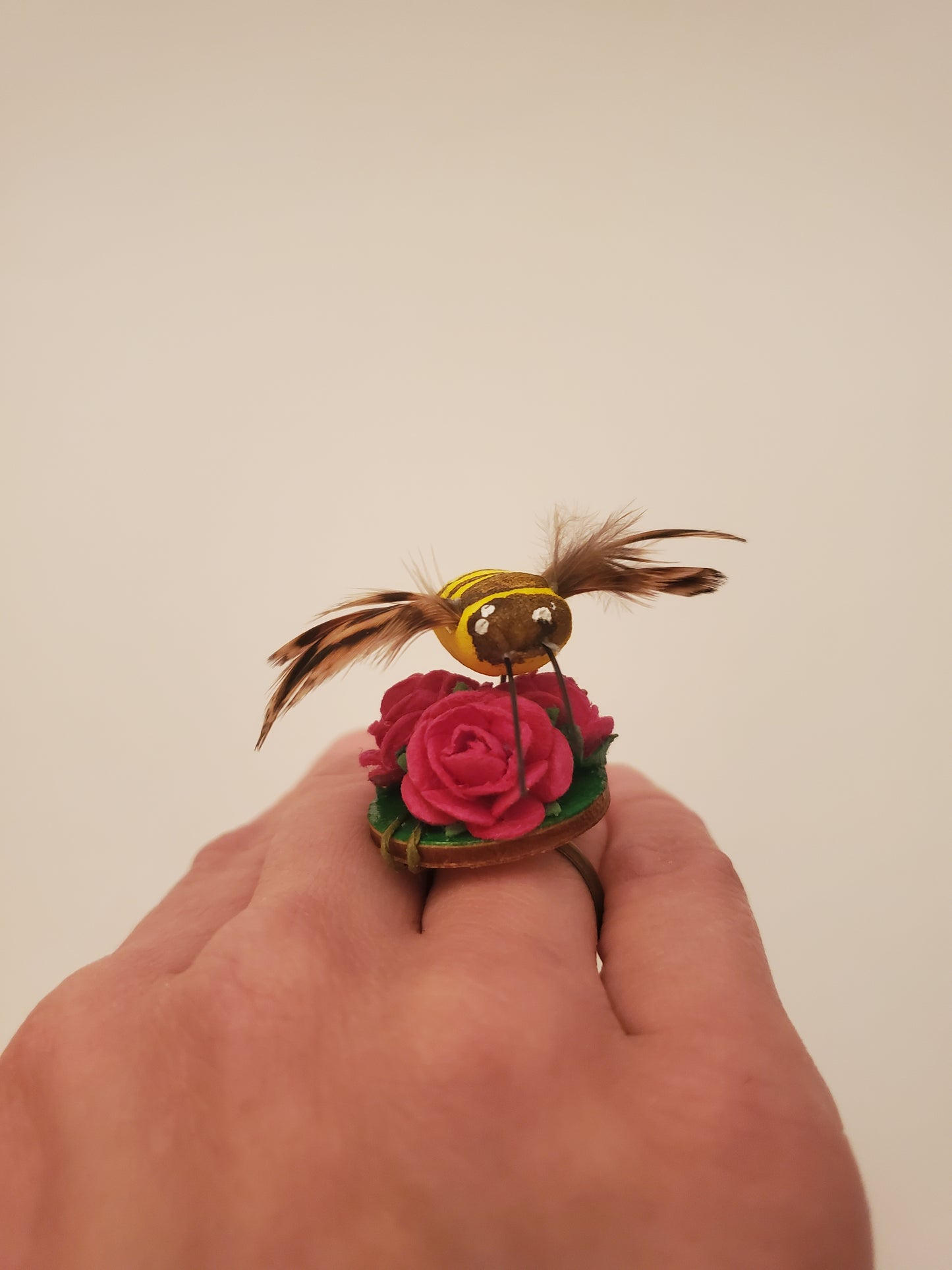 Floral Bee Ring