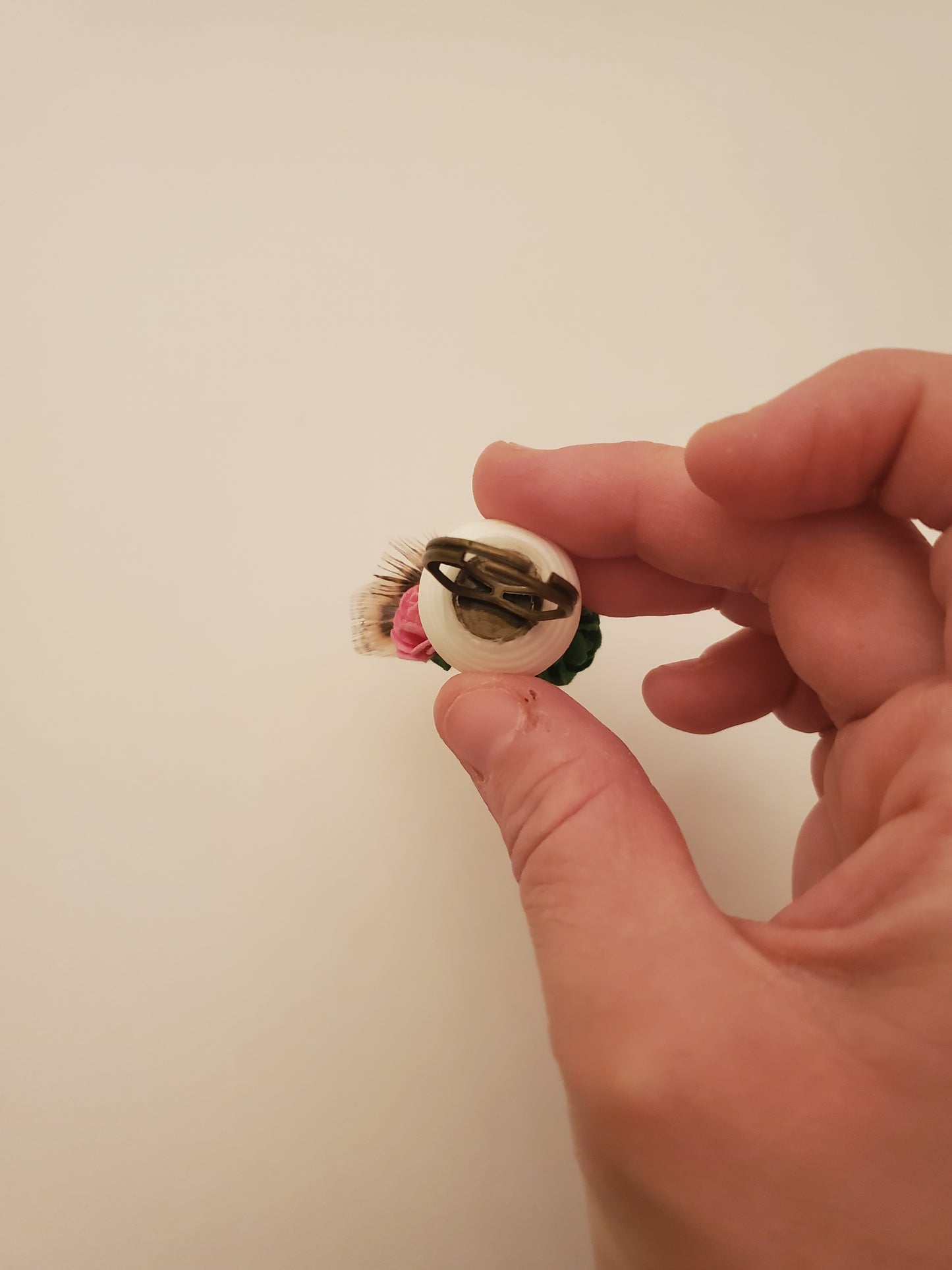 Floral Bee Vase Ring