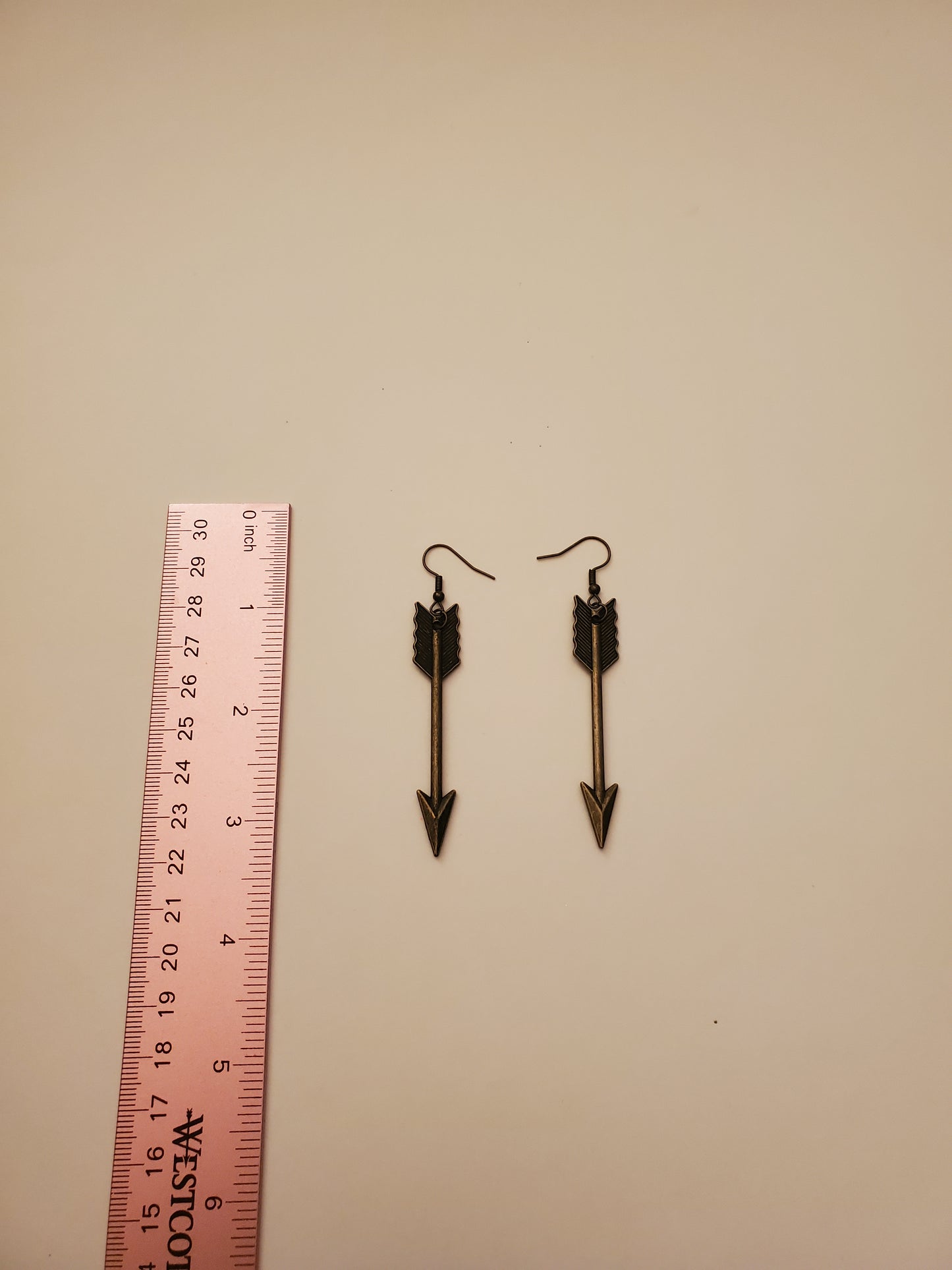 Bronze Arrow Earrings