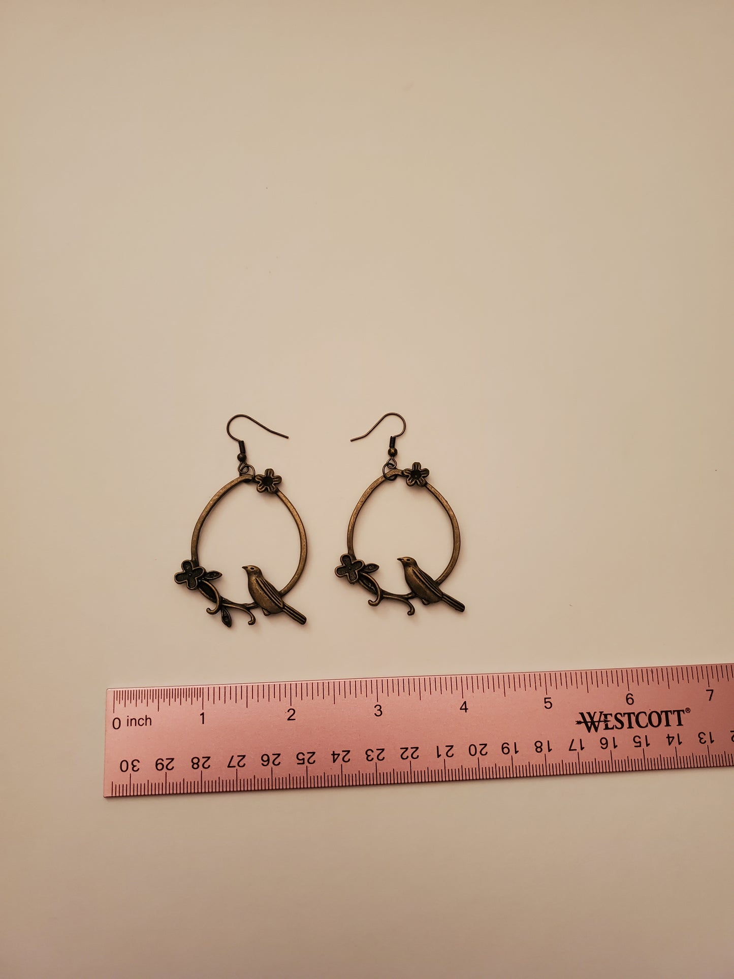 Bronze Beaded Earrings