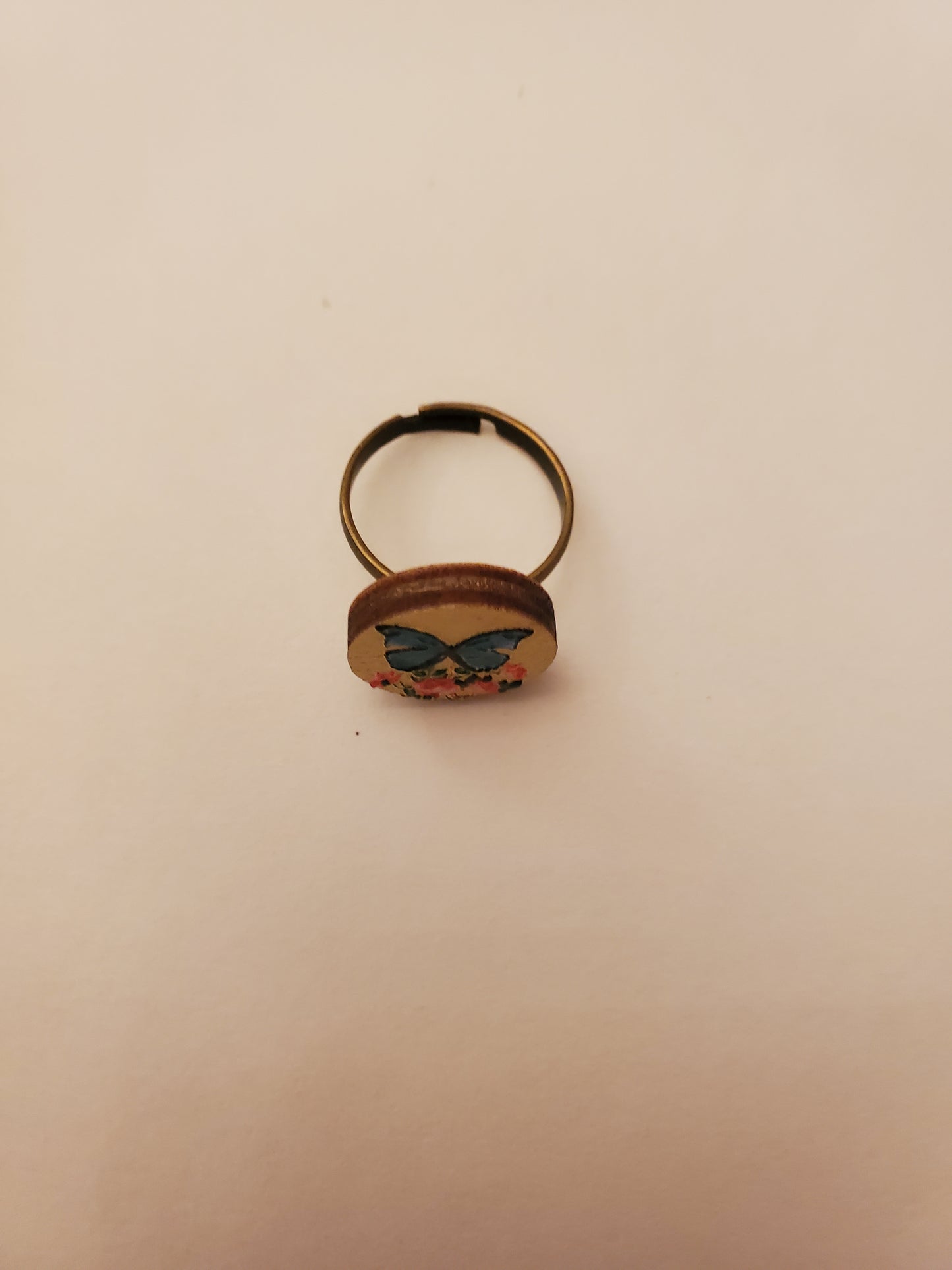 Wood Printed Ring