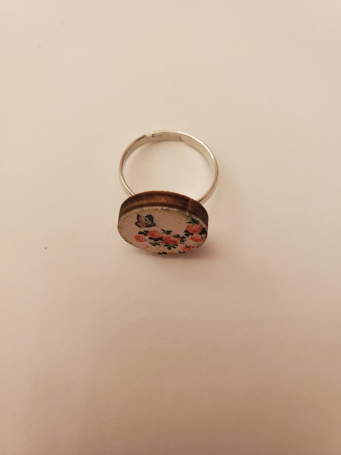 Wood Printed Ring