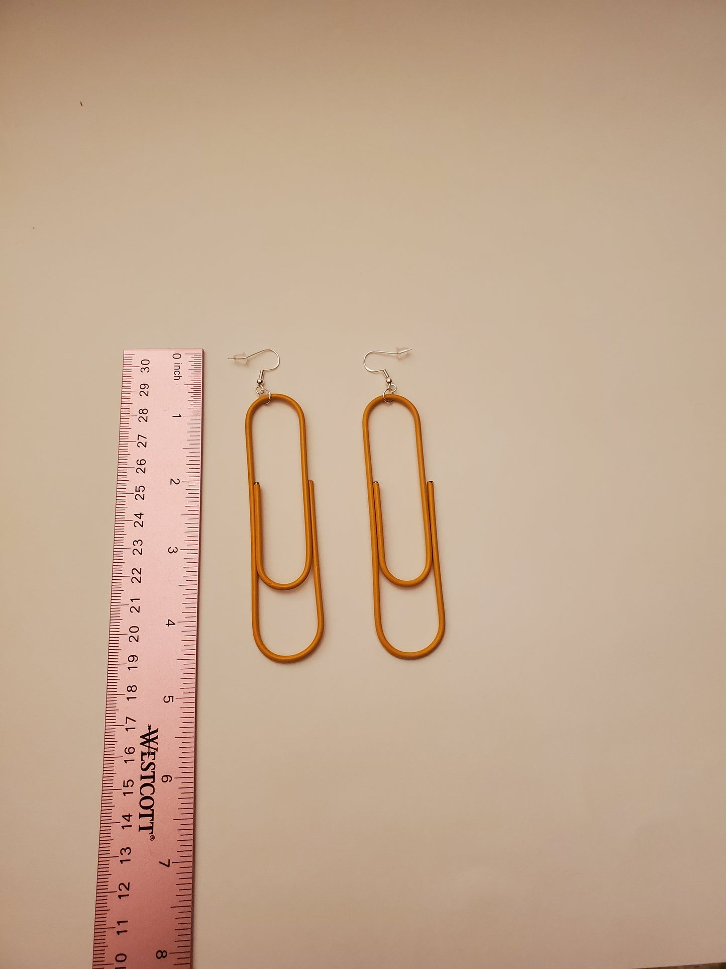 Paper Clip Earrings : Multiple Colors