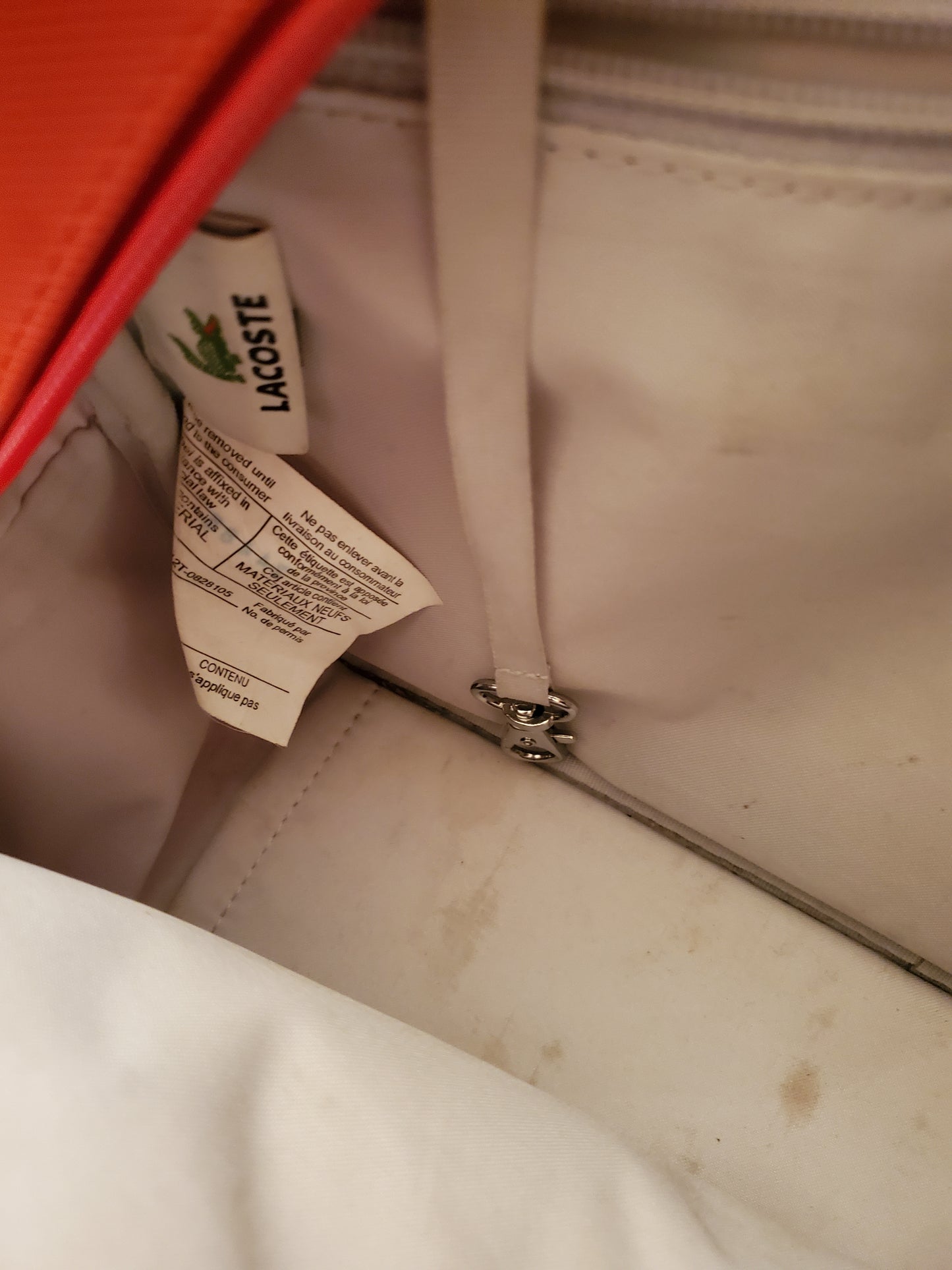 Lacoste Mini Bowler Bag