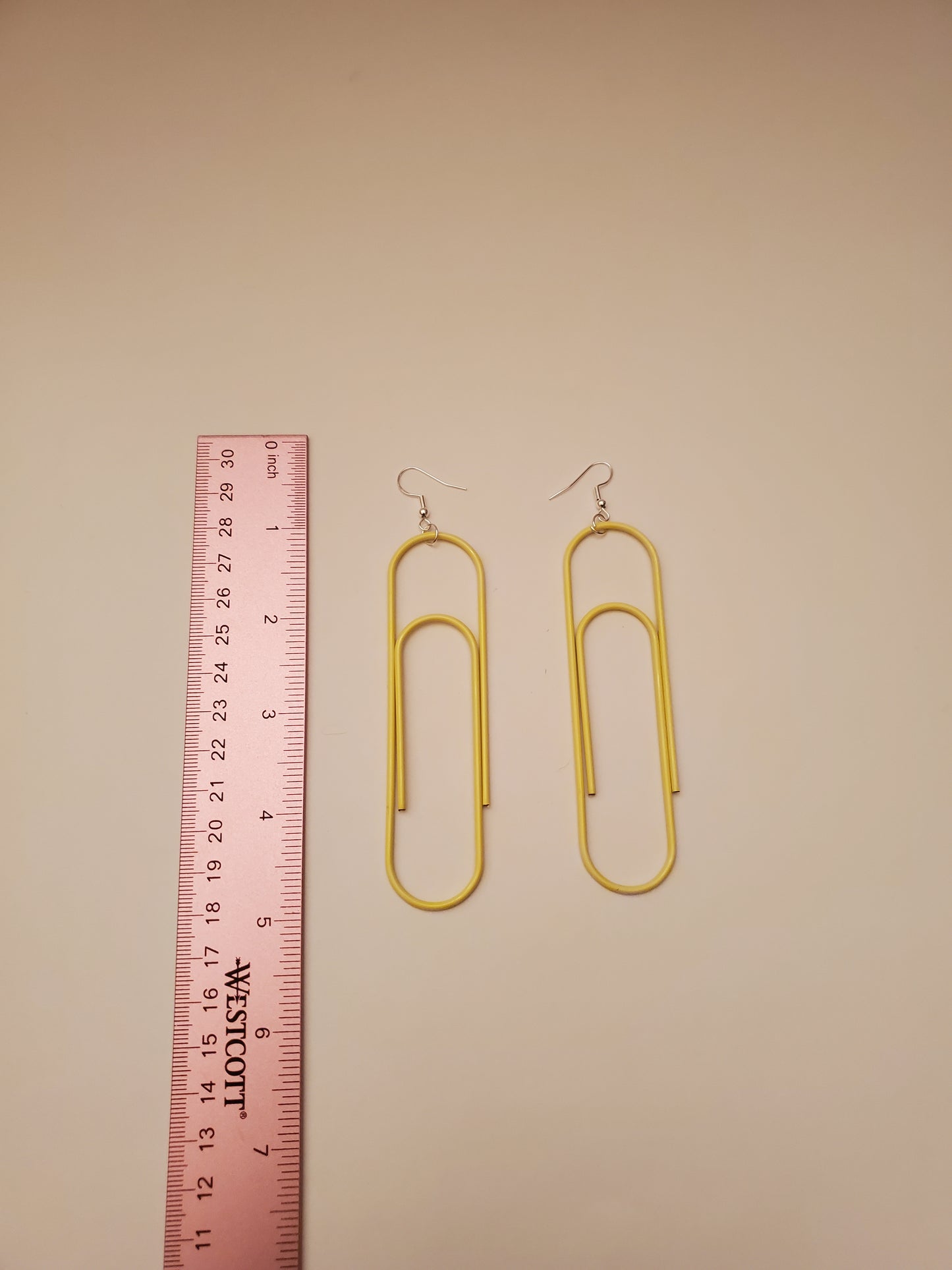 Paper Clip Earrings : Multiple Colors