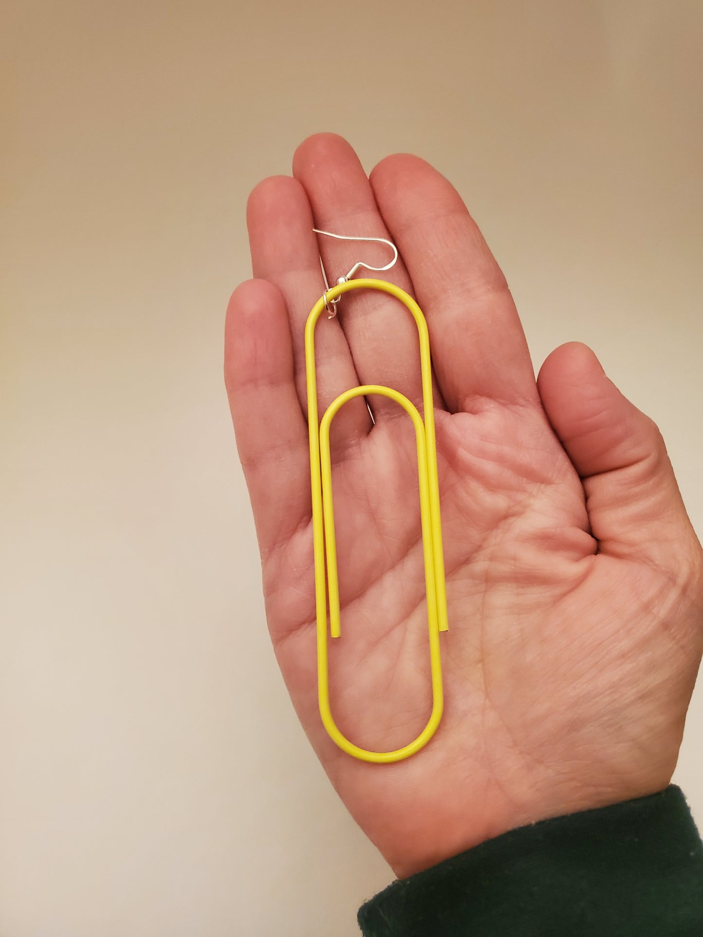 Paper Clip Earrings : Multiple Colors