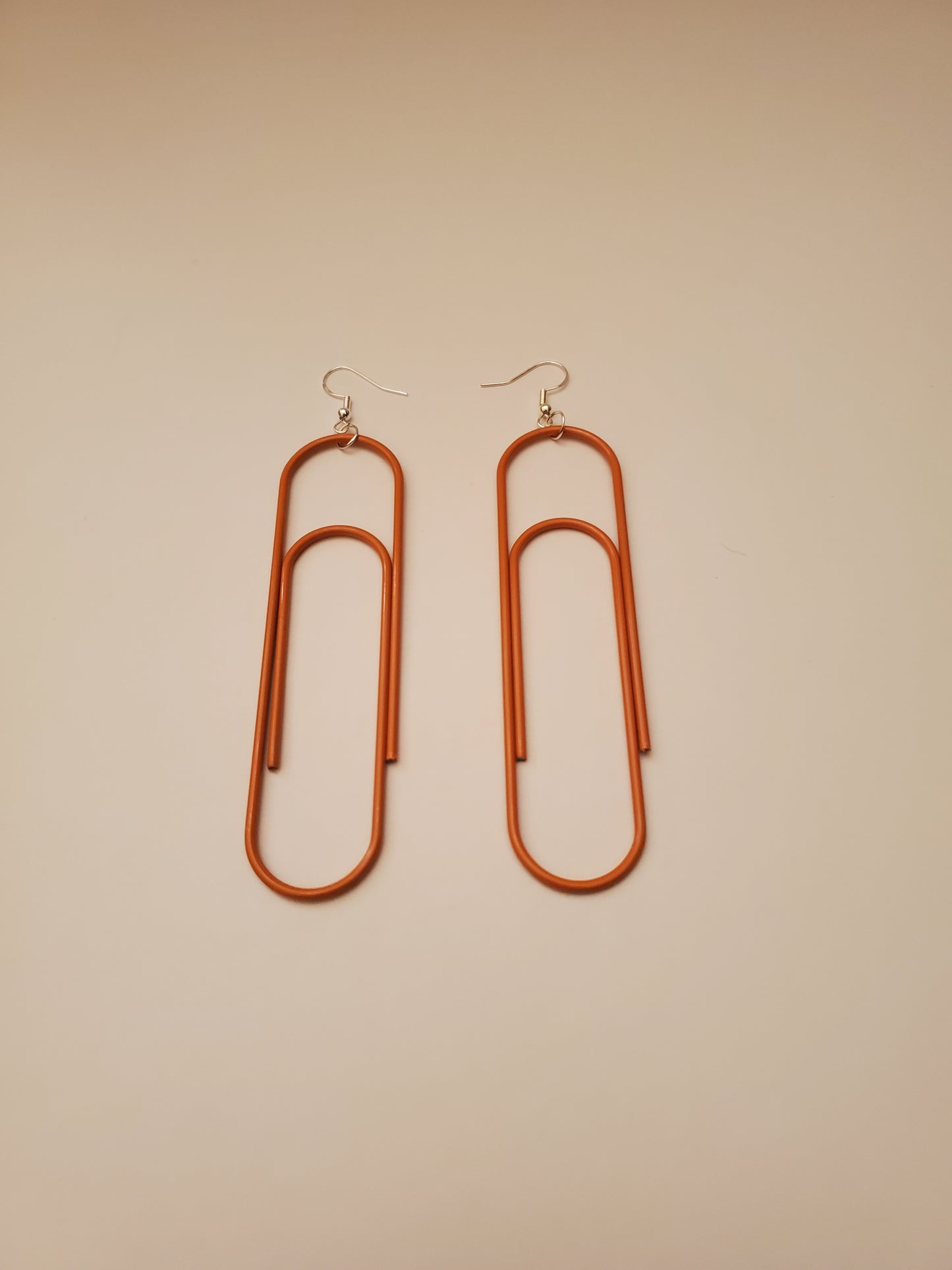 Paper Clip Earrings : Multiple Colors