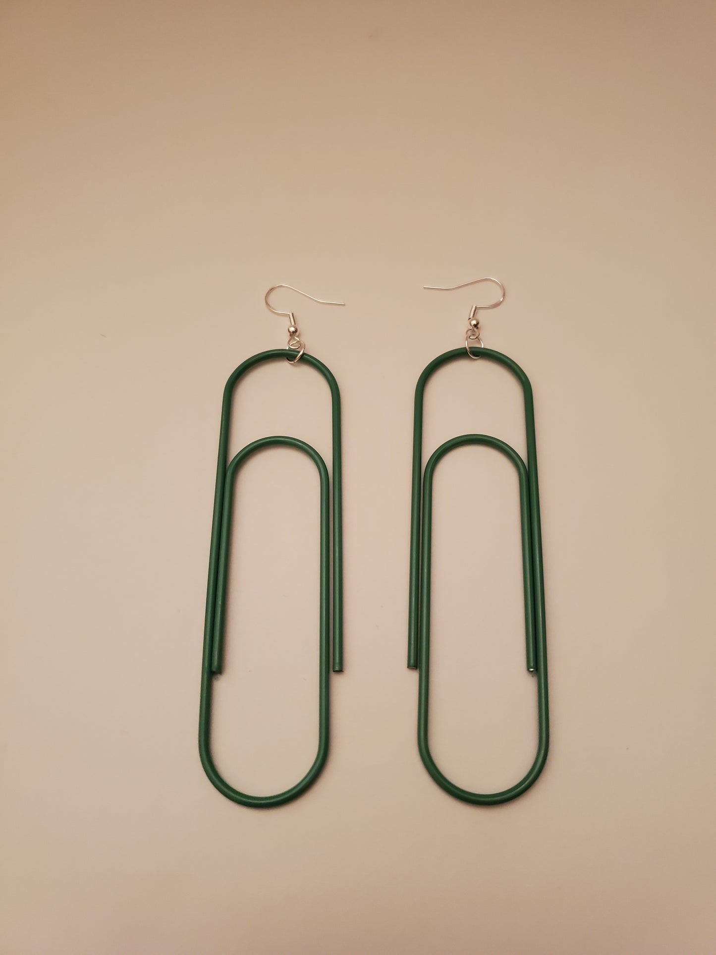 Paper Clip Earrings : Multiple Colors