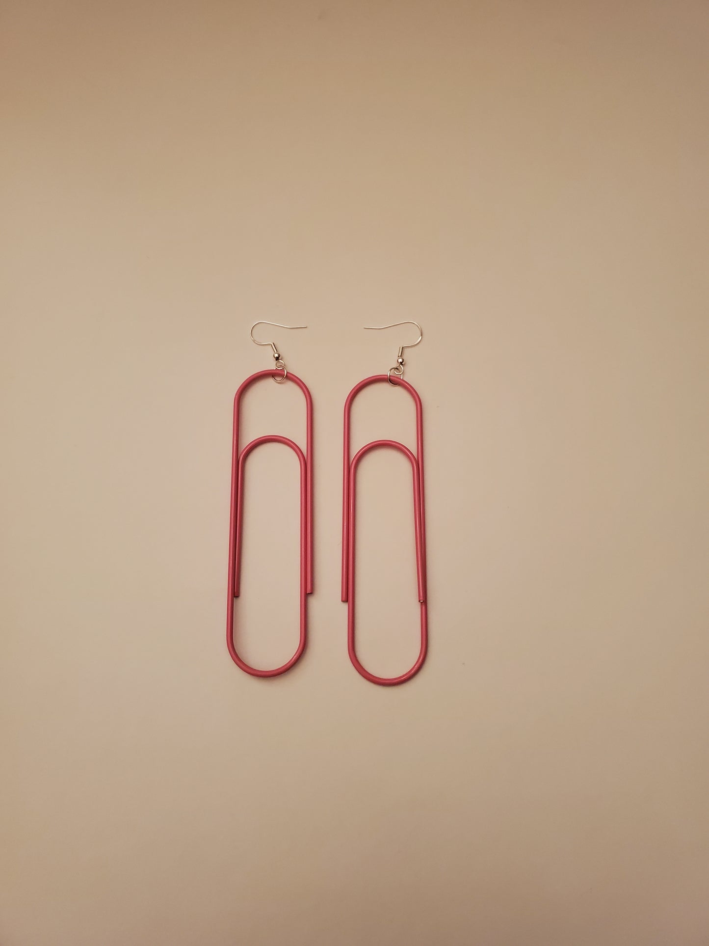 Paper Clip Earrings : Multiple Colors