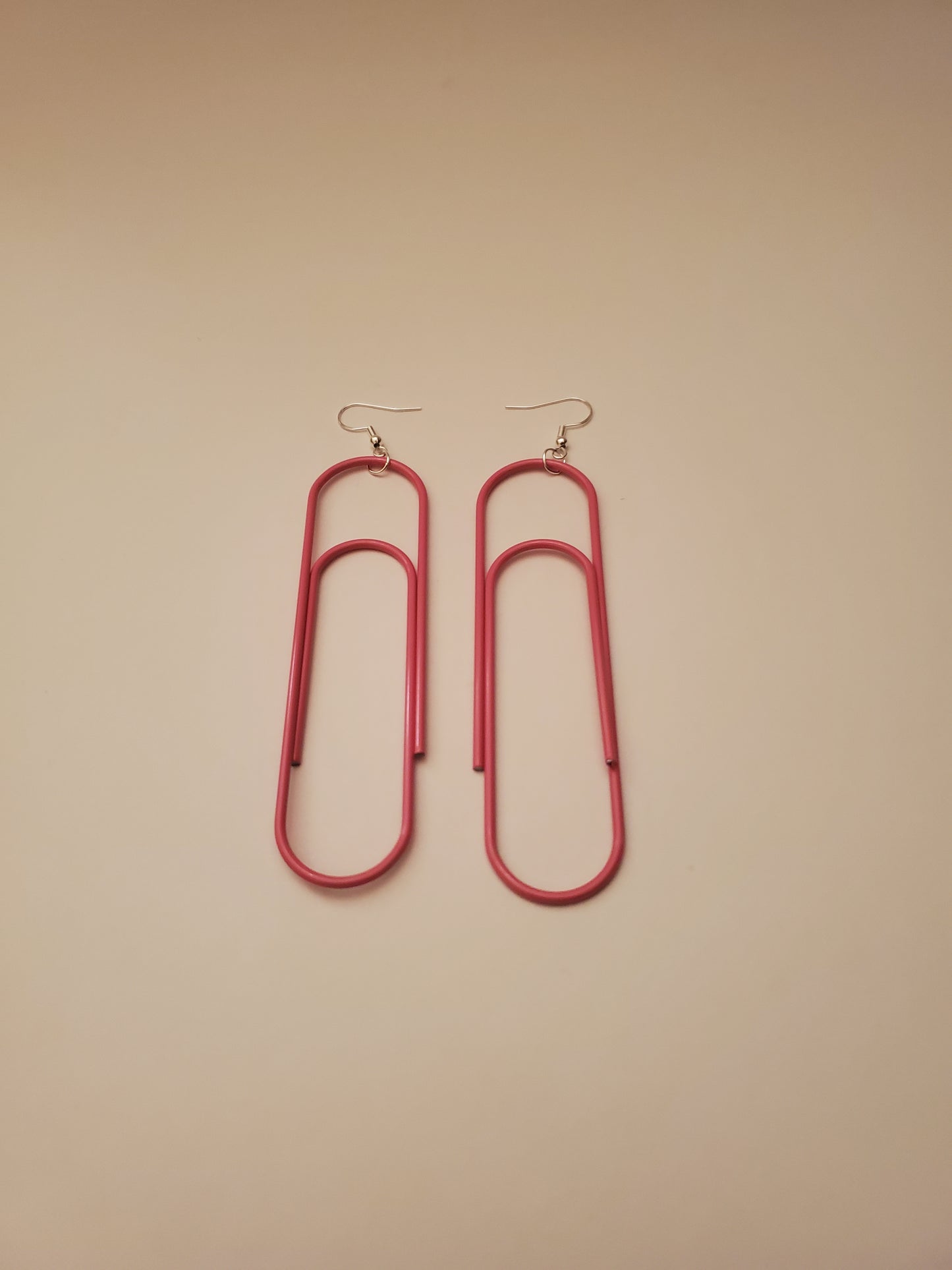 Paper Clip Earrings : Multiple Colors