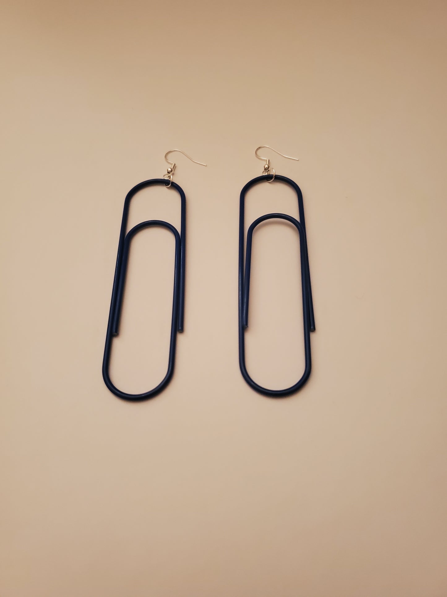 Paper Clip Earrings : Multiple Colors