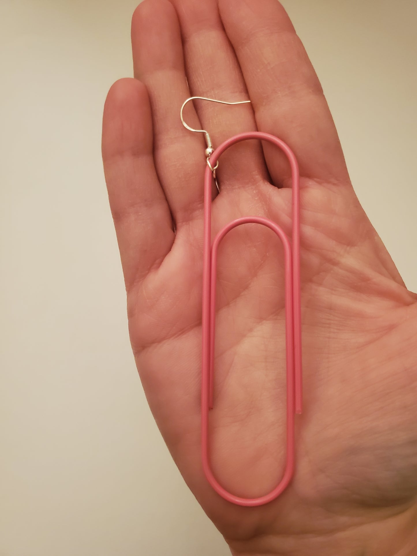 Paper Clip Earrings : Multiple Colors