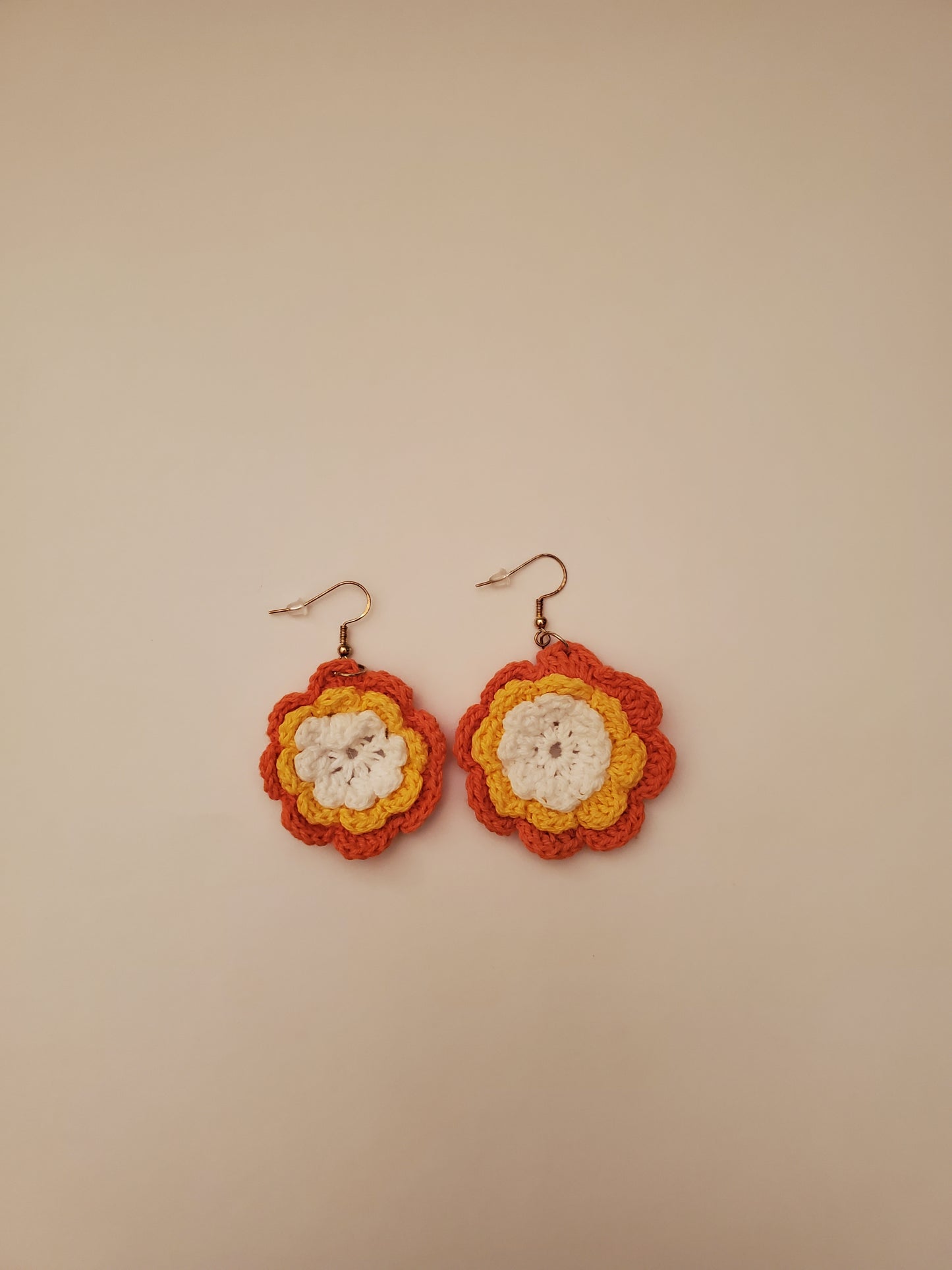 Floral Crochet Earrings