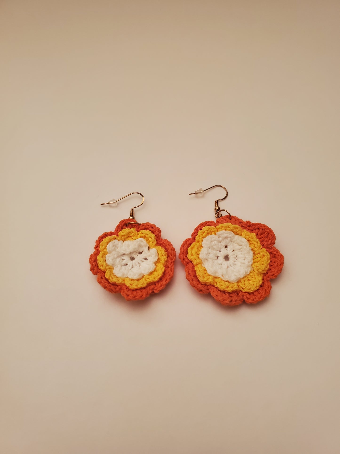 Floral Crochet Earrings