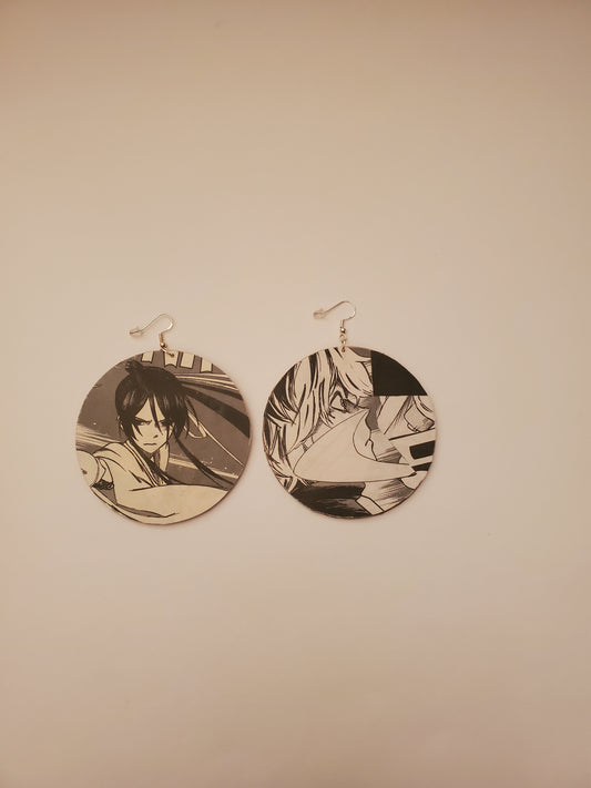 Manga Wood Based Earrings