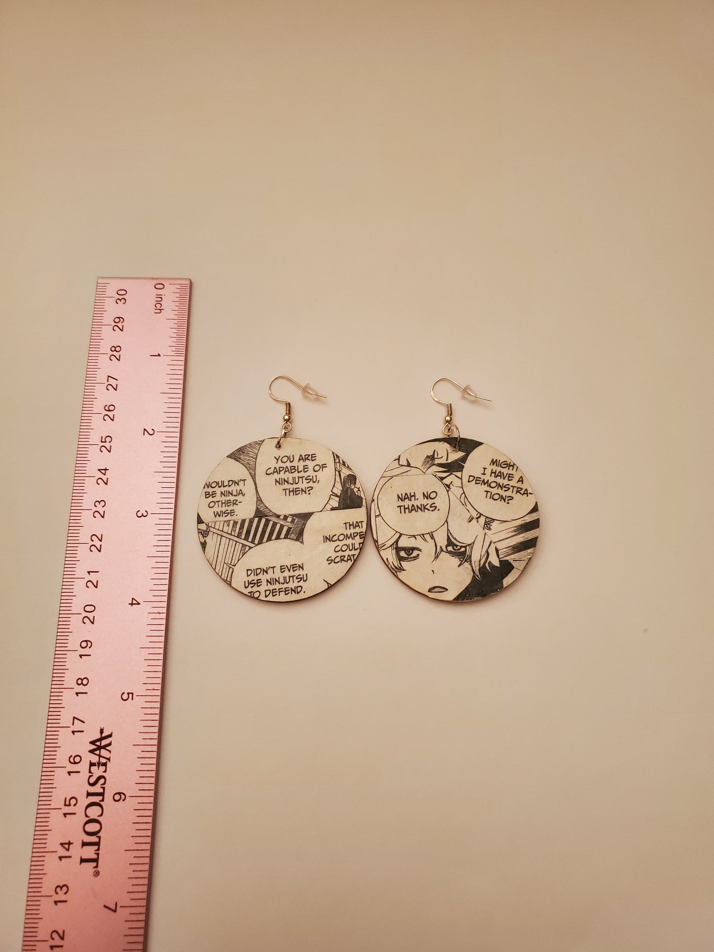 Manga Wood Based Earrings