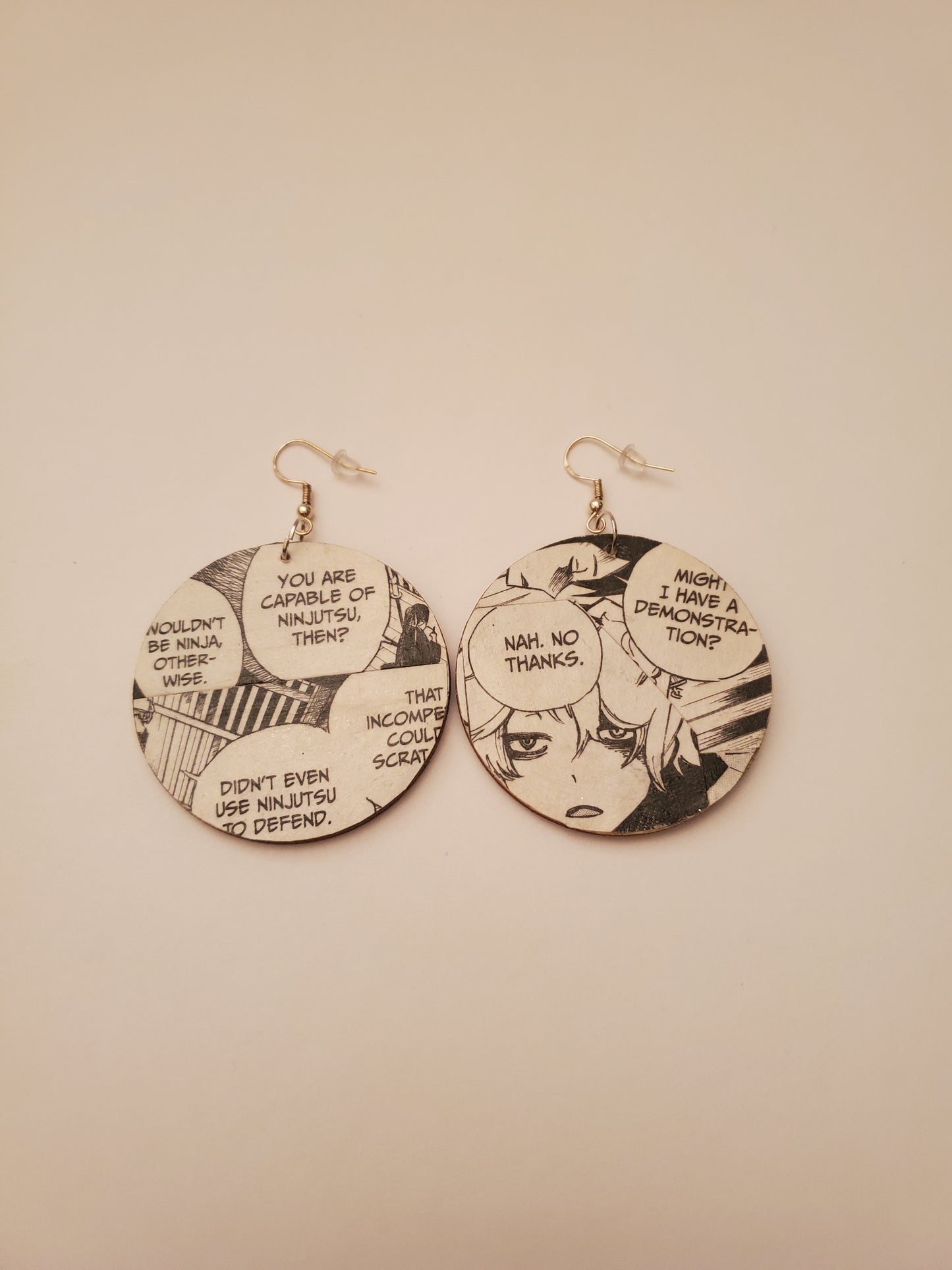 Manga Wood Based Earrings