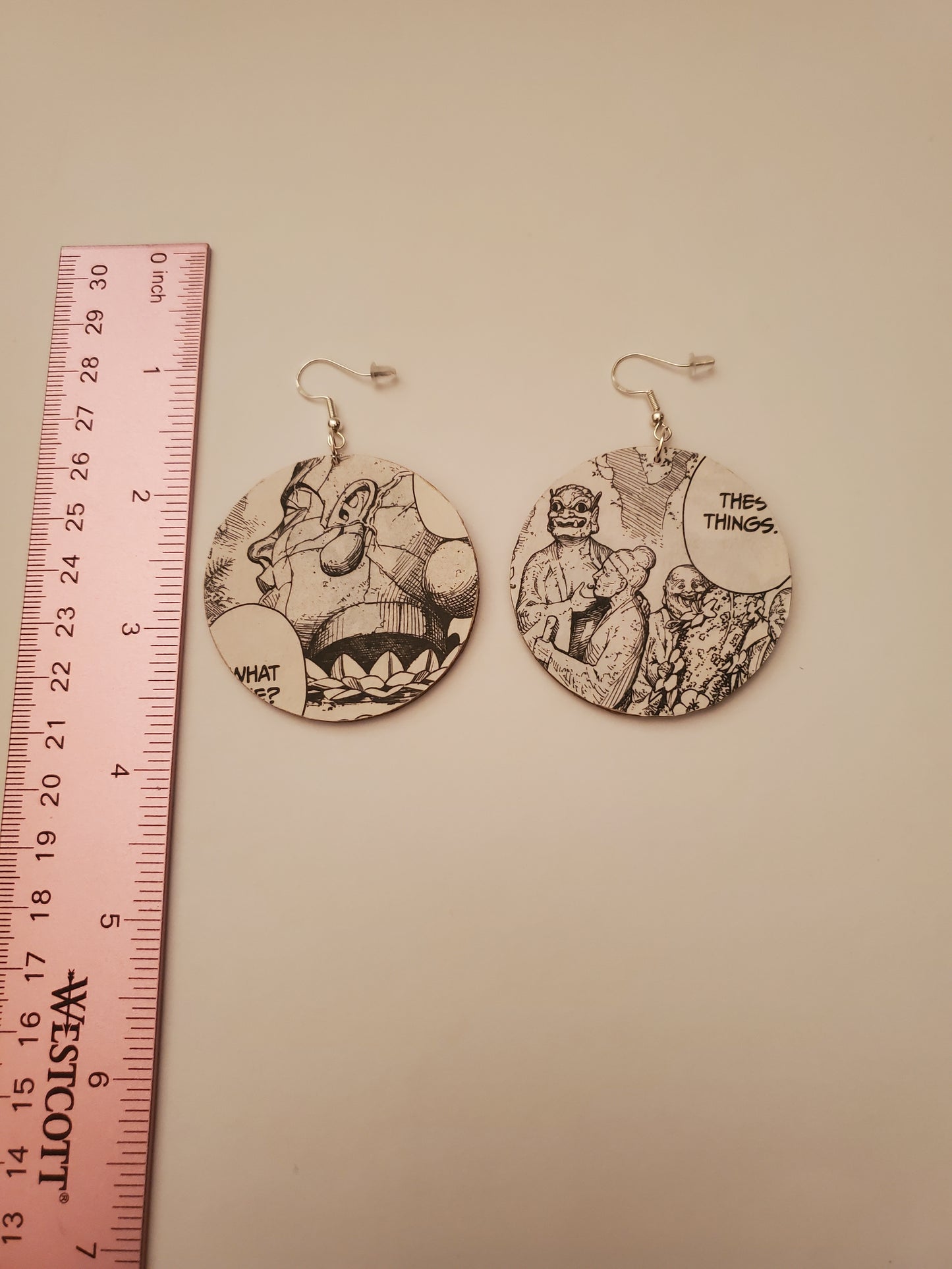 Manga Wood Based Earrings