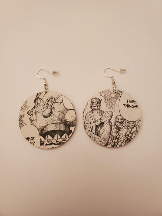 Manga Wood Based Earrings