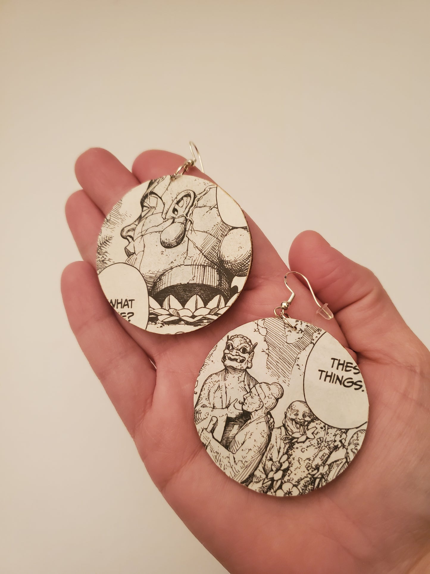 Manga Wood Based Earrings