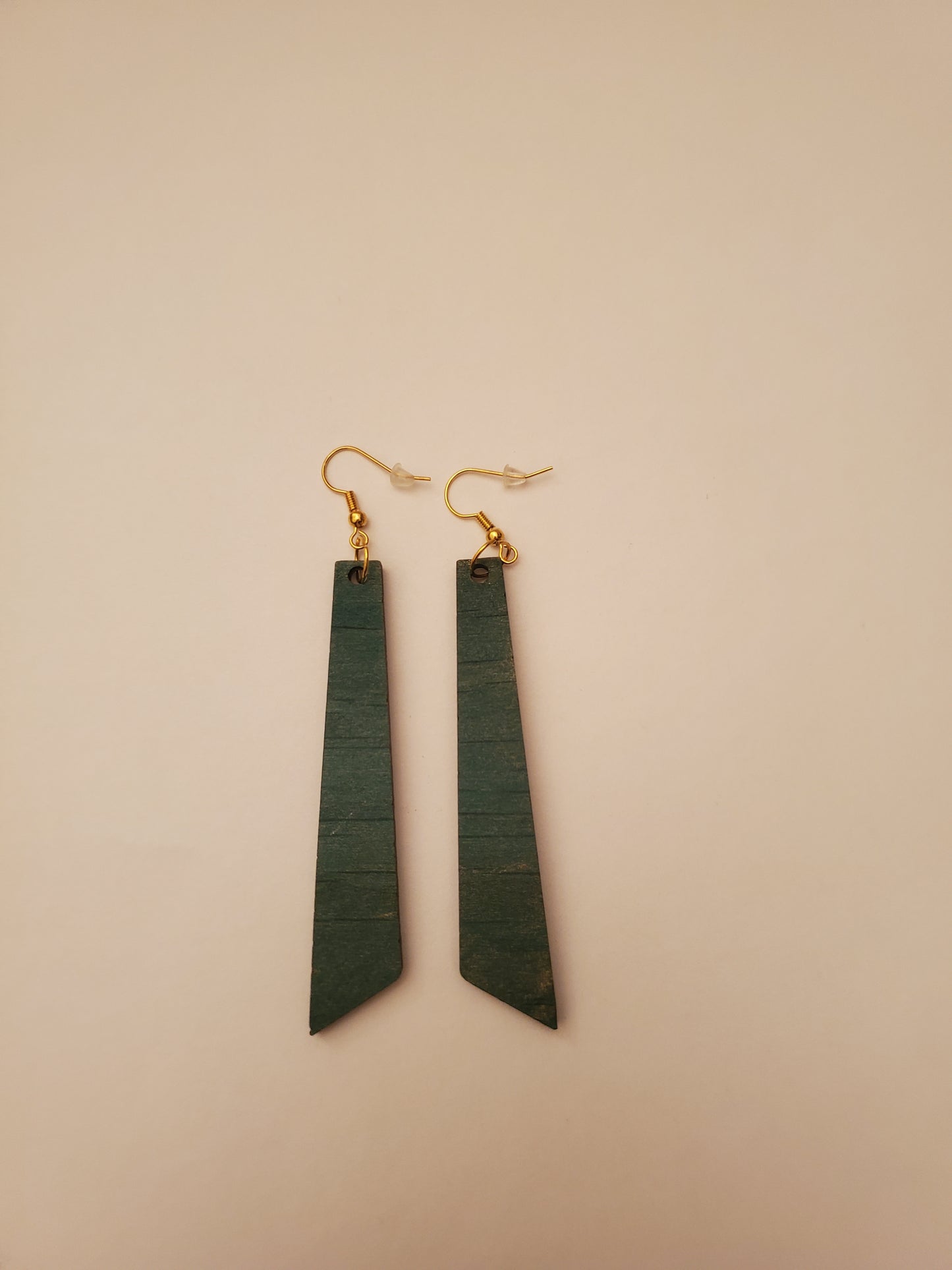 Handpainted Wood Earrings