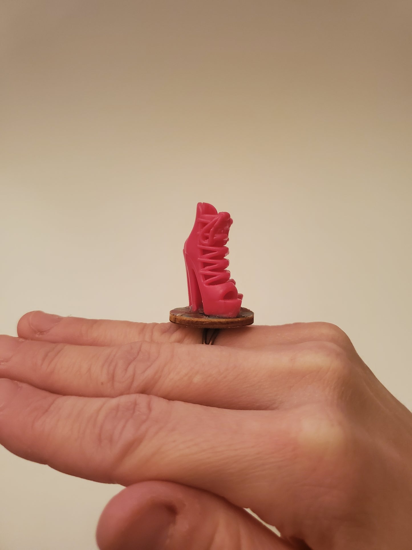 Barbie Shoe Ring