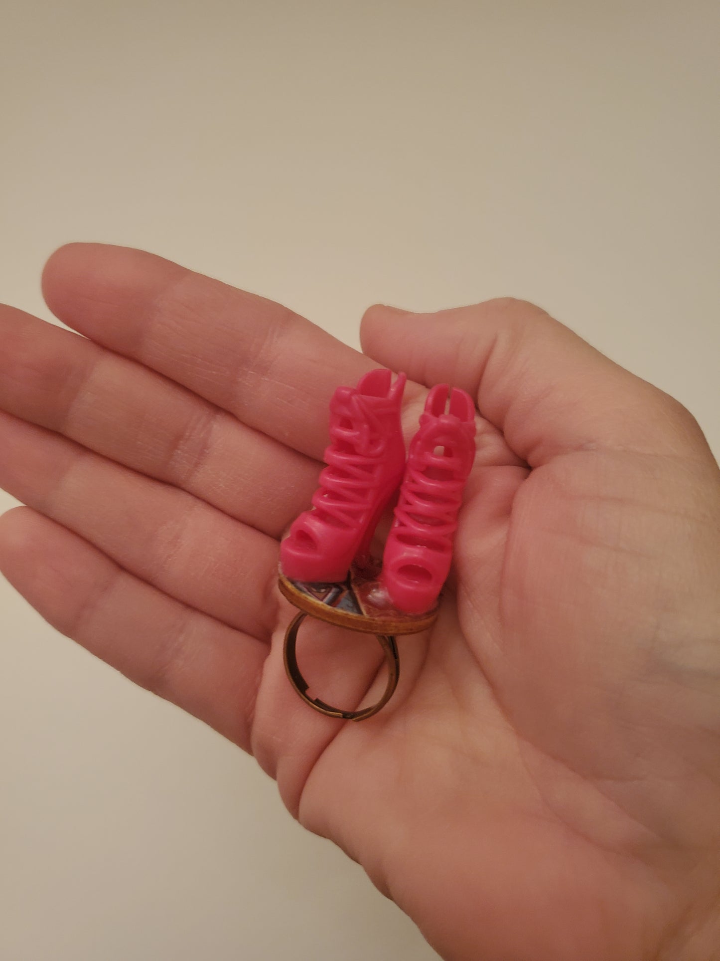 Barbie Shoe Ring