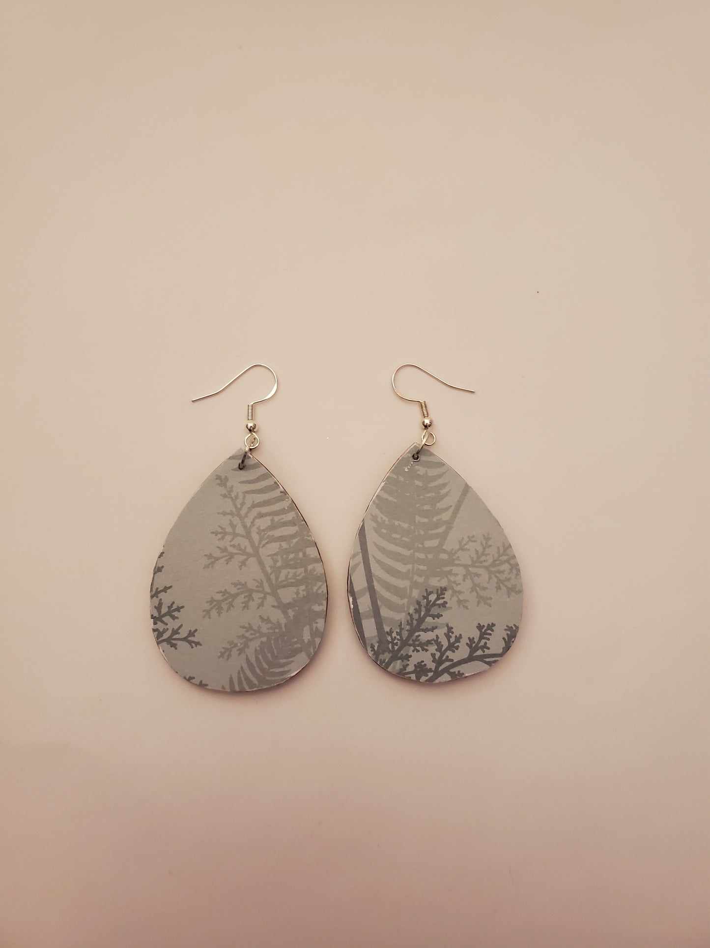 Handpainted Wood Earrings