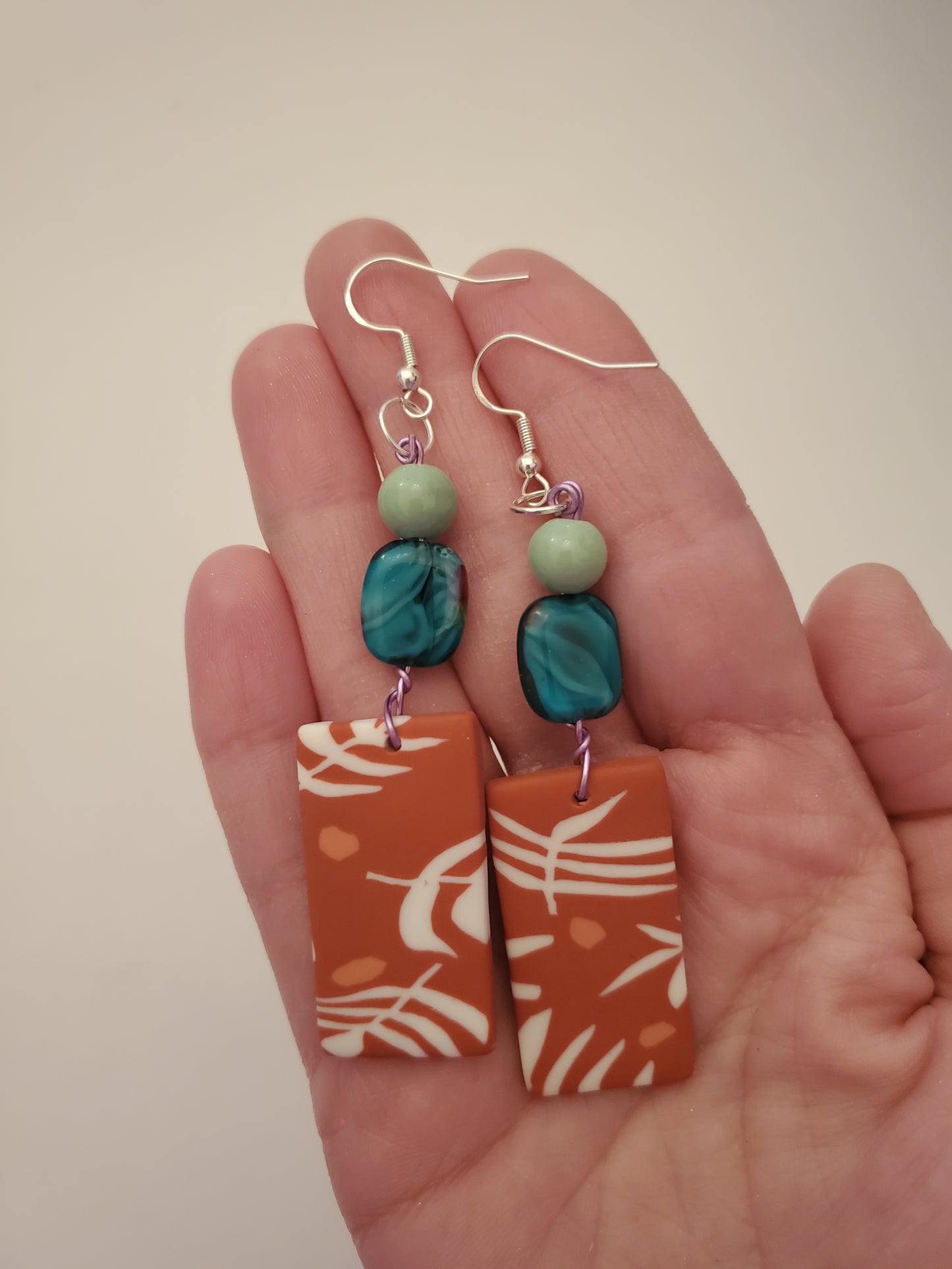 Clay Bead Earrings