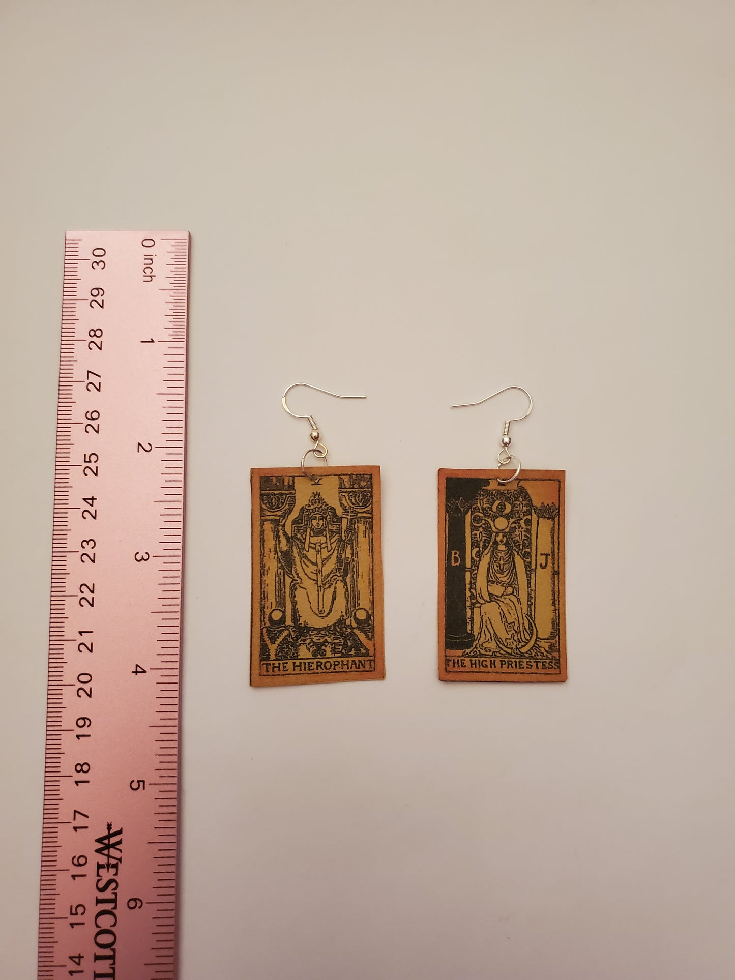 Tarot Card Earrings