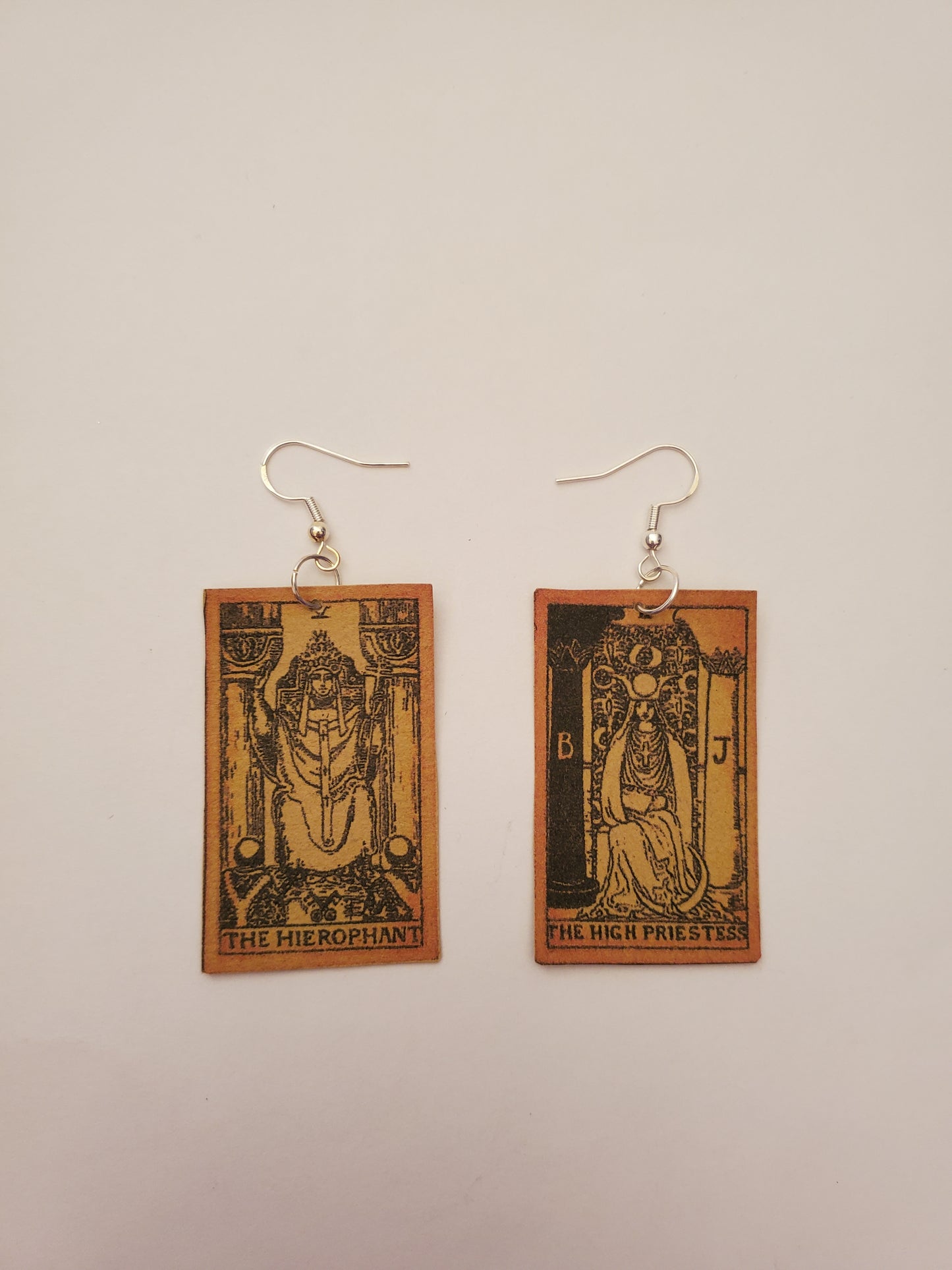 Tarot Card Earrings