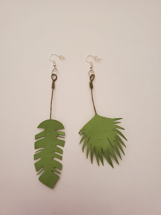 Leaf Drop Earrings