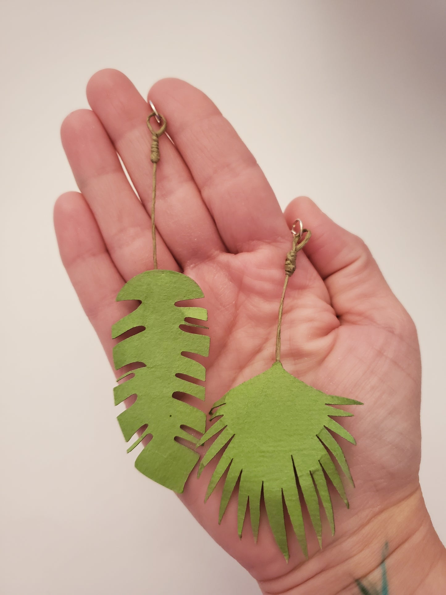 Leaf Drop Earrings