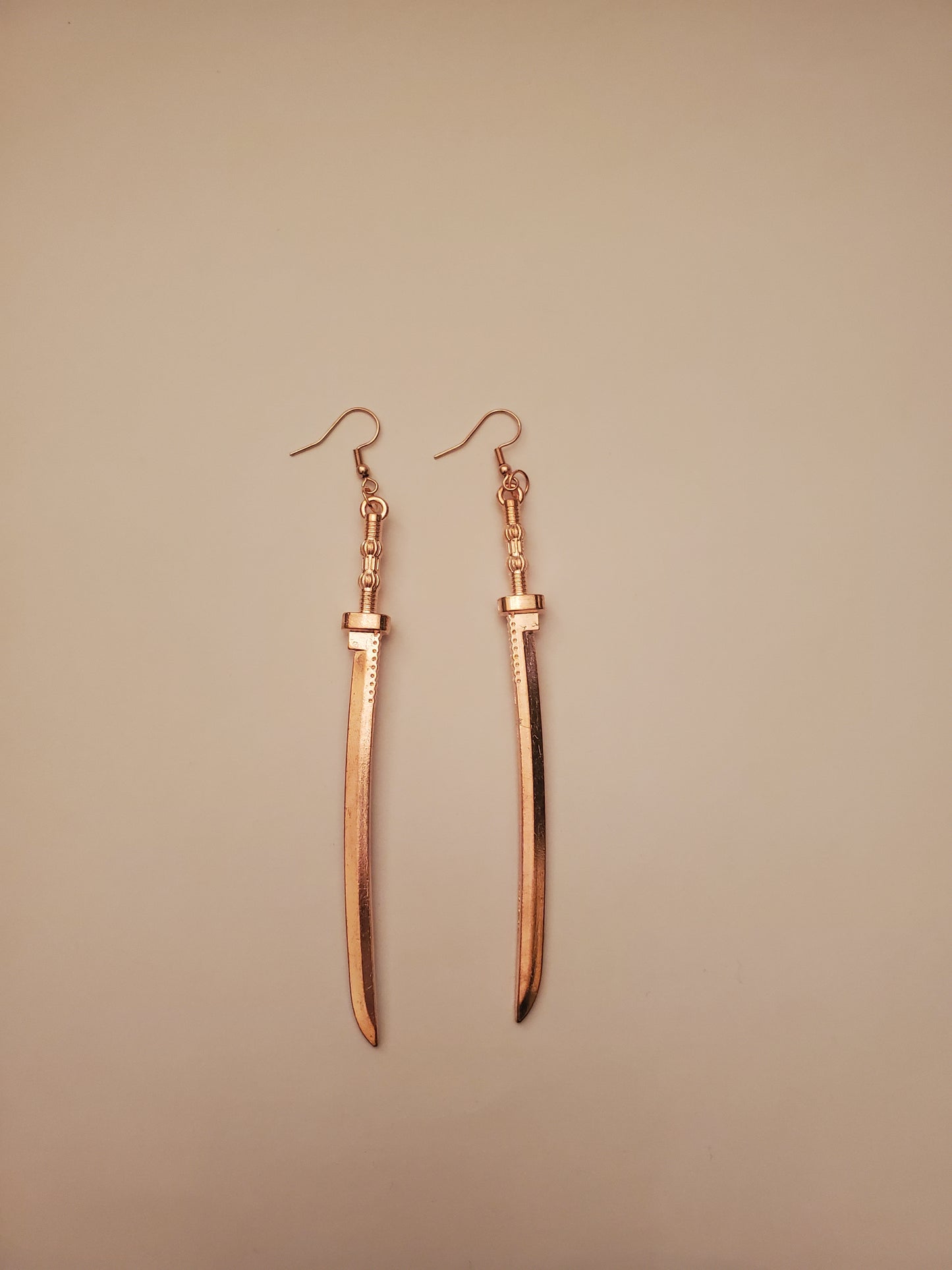 Sword Earrings Rose Gold (Multiple Variations)