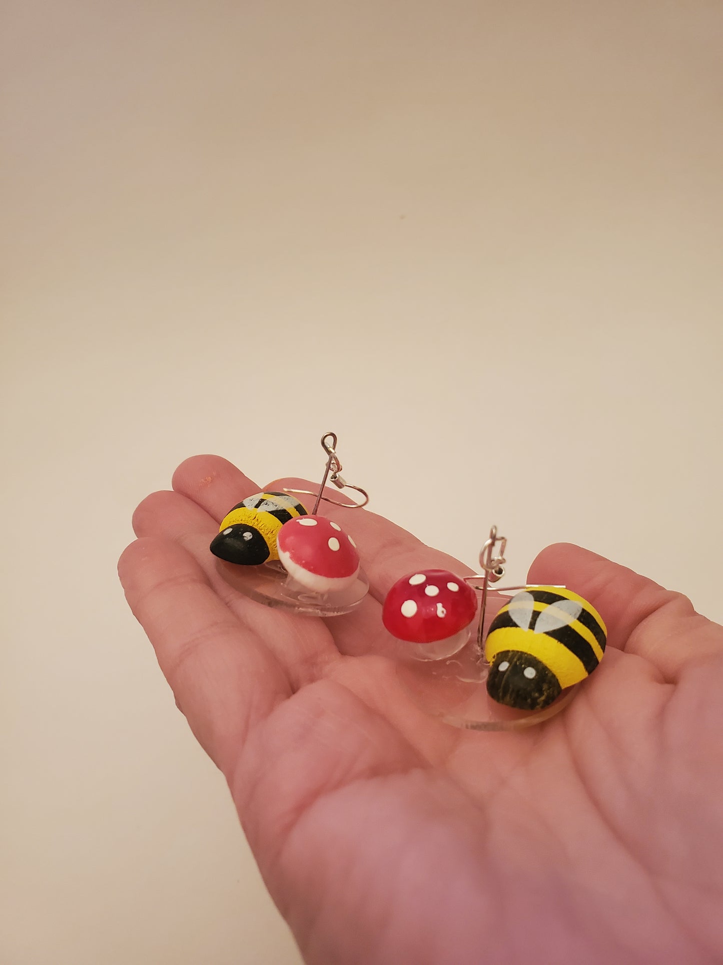 Mini 3D Nature Themed Earrings