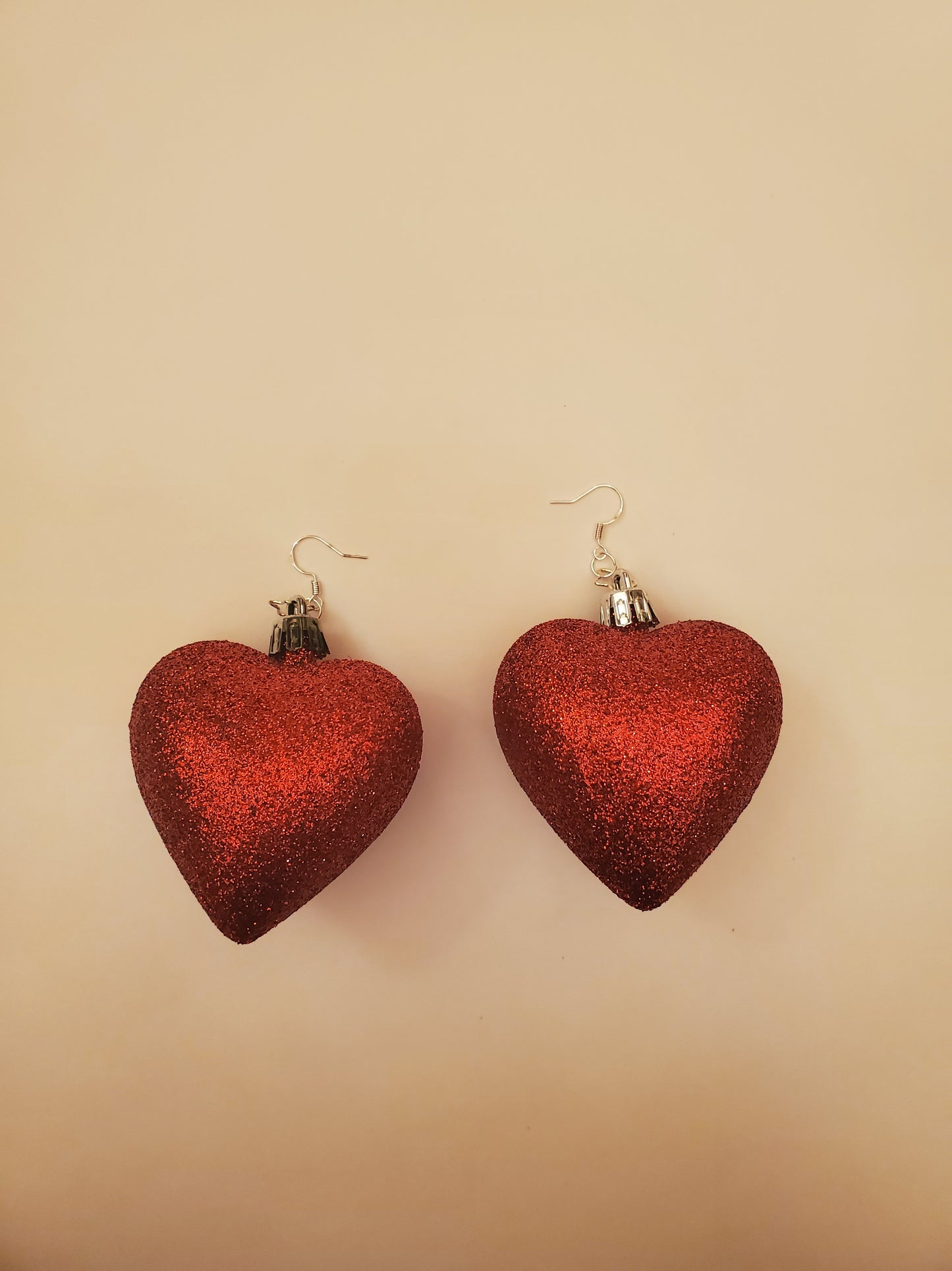 Heart Glitter Earrings