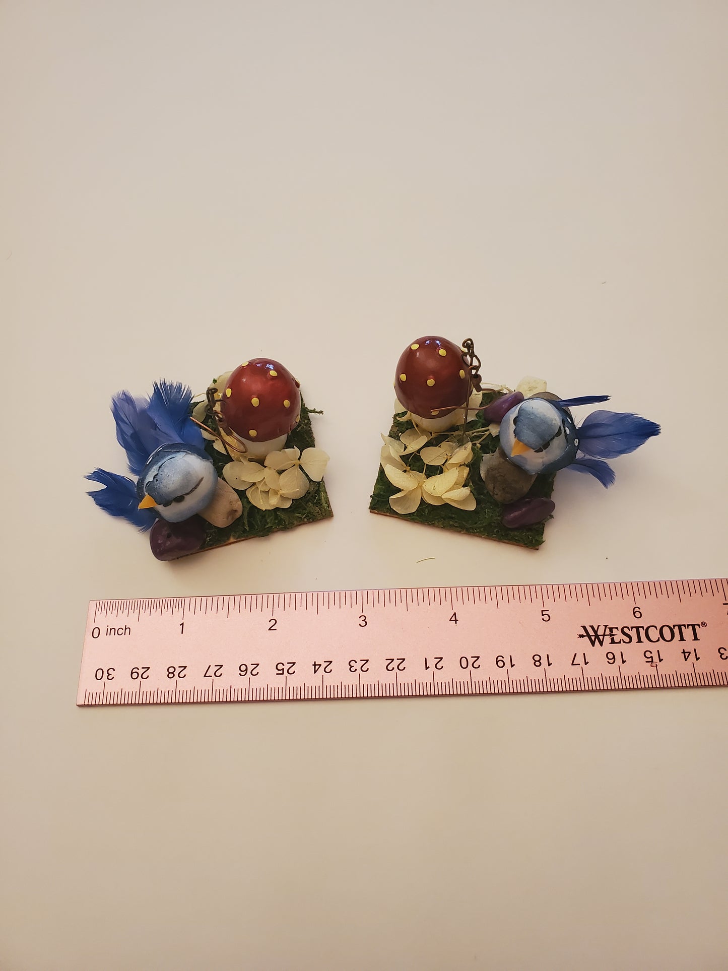 3D Nature Themed Earrings