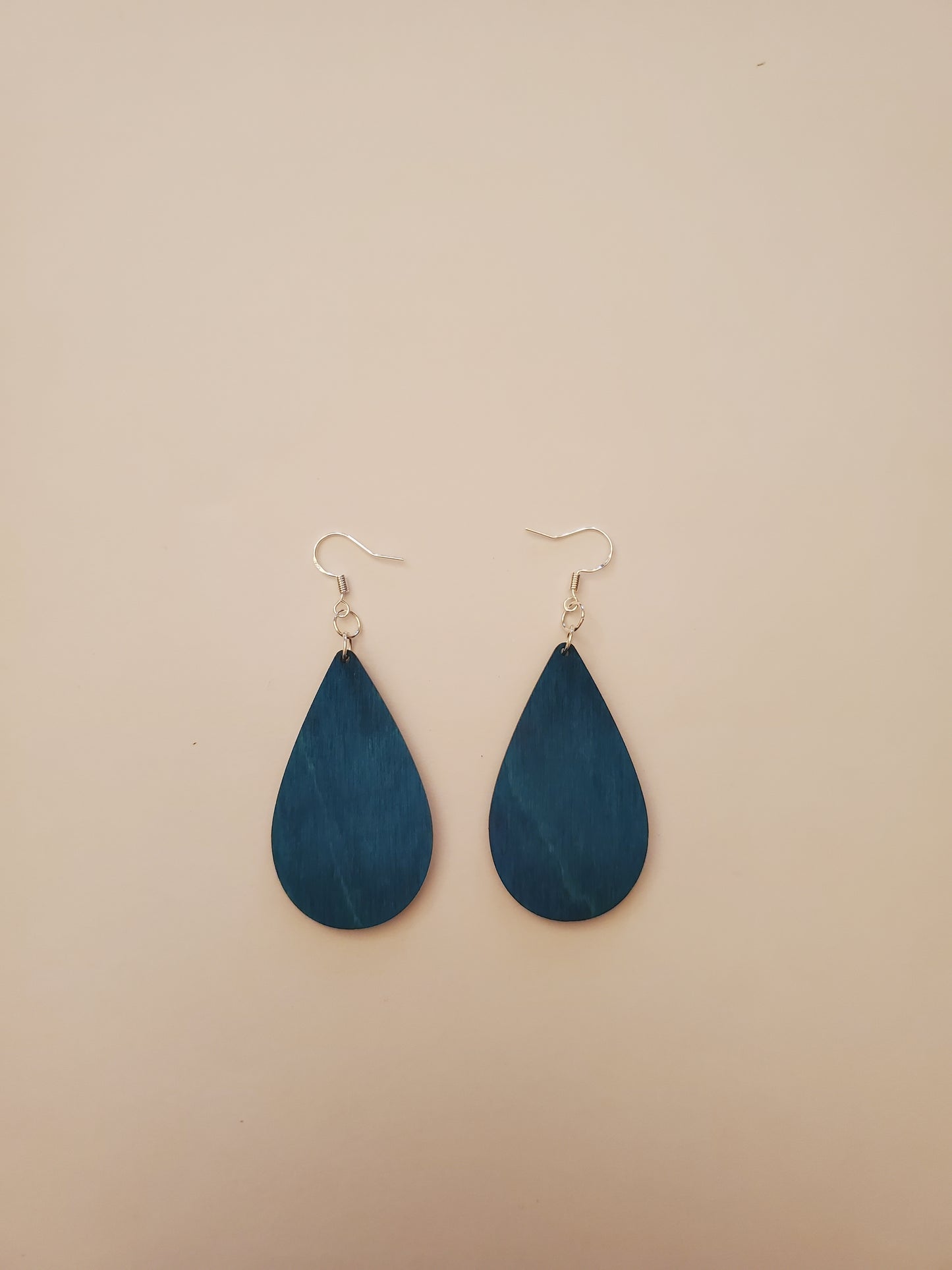 Handpainted Wood Earrings